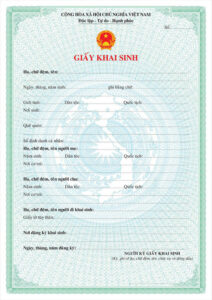 Làm giấy khai sinh cho con cần giấy tờ gì?