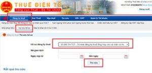 đăng ký mã số thuế cá nhân thông qua doanh nghiệp