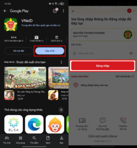 cách thay đổi số điện thoại định danh điện tử