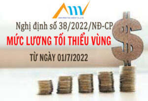 Nghị định số 38/2022/NĐ-CP- mức lương tối thiểu đối với người lao động 2022