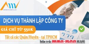 Thuế Anh Minh cung cấp dịch vụ thành lập uy tín, chất lượng hàng đầu
